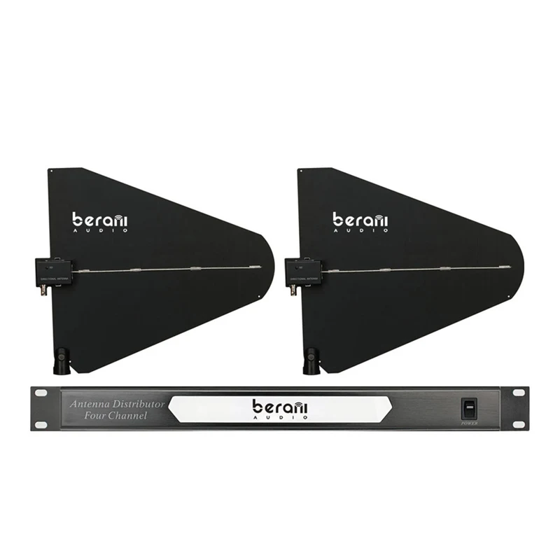 

Berani BA-805 UHF wireless microphone distributed antenna amplifier system for 200 meter