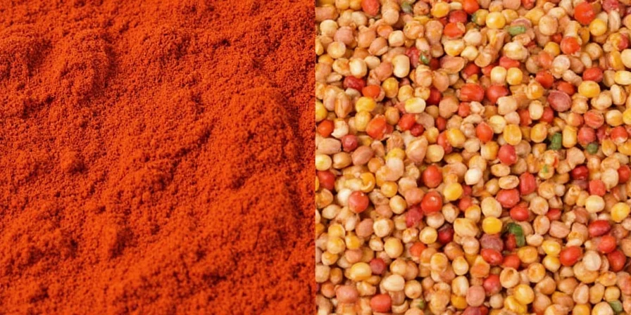 Caraway seeds beside other spices