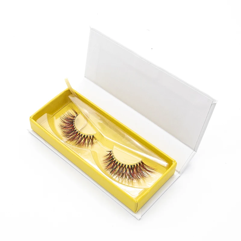 

Private label magnetic lash kit 3d full strip lashes, Natural black