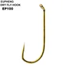 Eupheng EP-100 Prime Fly Fishing Hooks Dry Wet Nymph Streamer Caddis Shrimp Pupea Larva Jig Floating Collection
