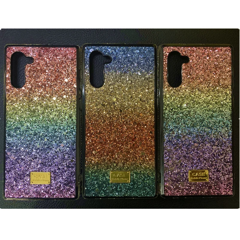

New For Samsung S20 Ultra/S20 Plus/S20 Phone Case With Bling Lady Gradient Glitter Diamond Case For Samsung S10 Plus/Note 10 Pro