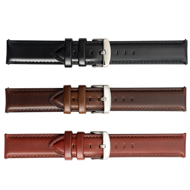 

Handmade Genuine Leather Watch Strap Wrist Watch Band