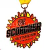 Factory Price Custom cheap 3D metal skiing championships medals