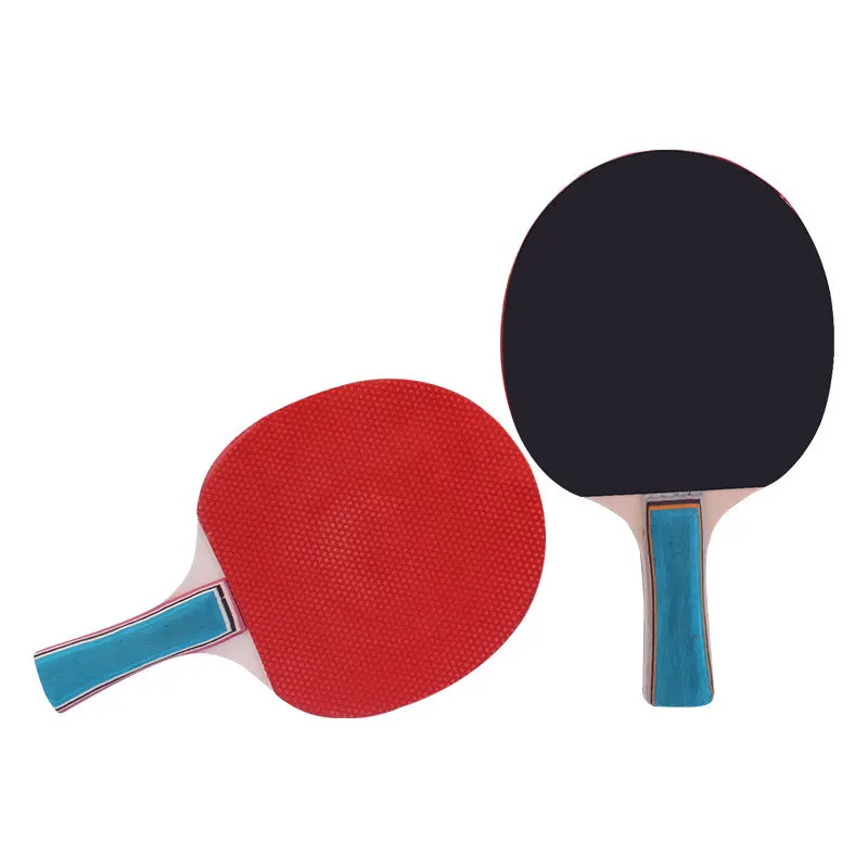 

Training two beats three balls horizontal beat vertical beat entertainment set students training competition table tennis racket, Red