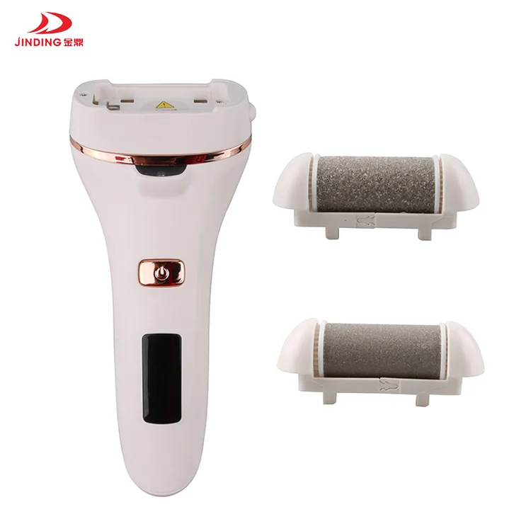 

Fashion Design Lady Foot Care Pedicure Electric Callus Remover, JD506R/USB Charge/LED Display