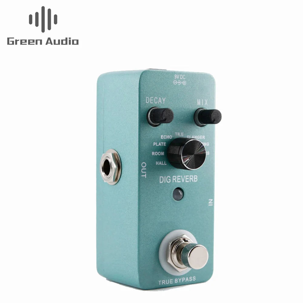 

9 Reverb Types Digital Reverb Guitar Effect Pedal Guitar Parts Accessory