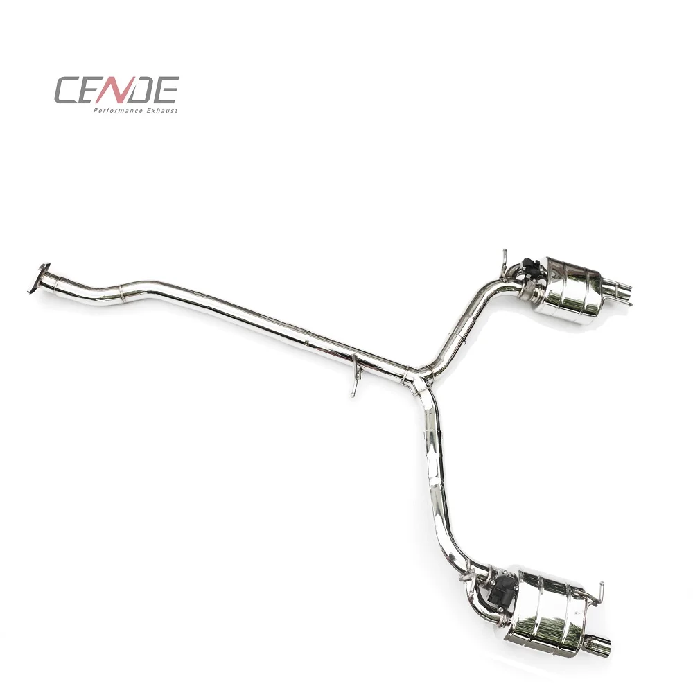 Competition Stainless Steel Exhaust Pipes System For Kia Optima Tip