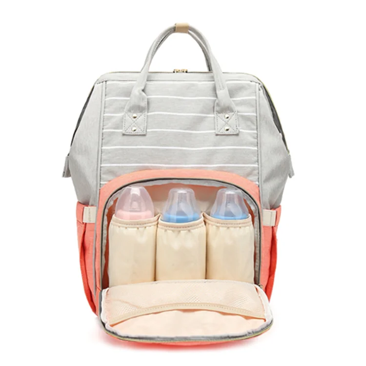 

Multi-function Waterproof Nappy Mother Diaper Baby Care Bag Backpack for Outdoor Travel, Orange, black, red, purple etc