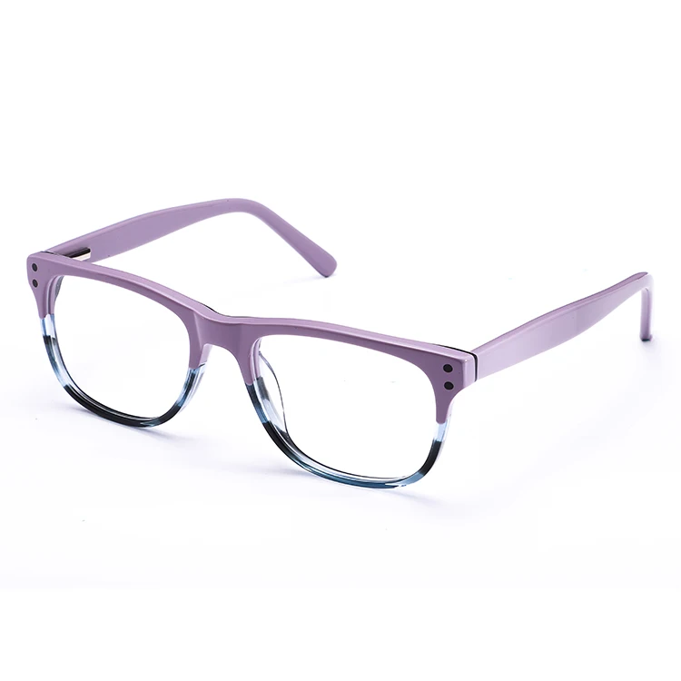 

SKYWAY In Stock Fashion New Model High Quality Two Tone Eyewear Acetate Optical Eye Glasses Frame