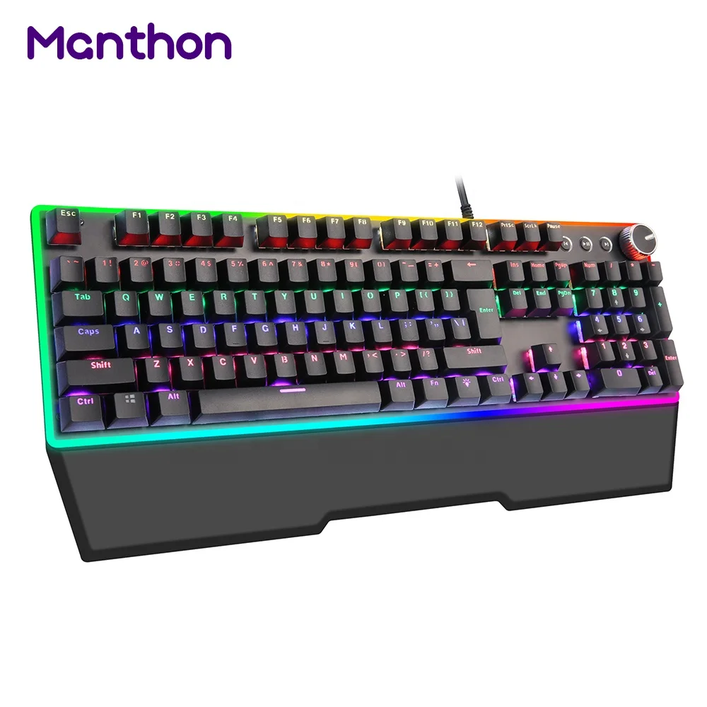 

China Wholesale Jixian Switch Mechanical Keyboard Teclado De Pc, Black