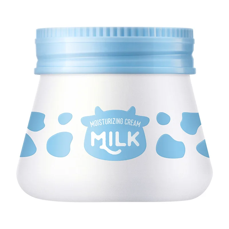 

Milk Moisturizing Face Cream Organic Natural Whitening Anti Age Wrinkle Cosmetic Skin Shine Beauty Facial Cream for Women Men