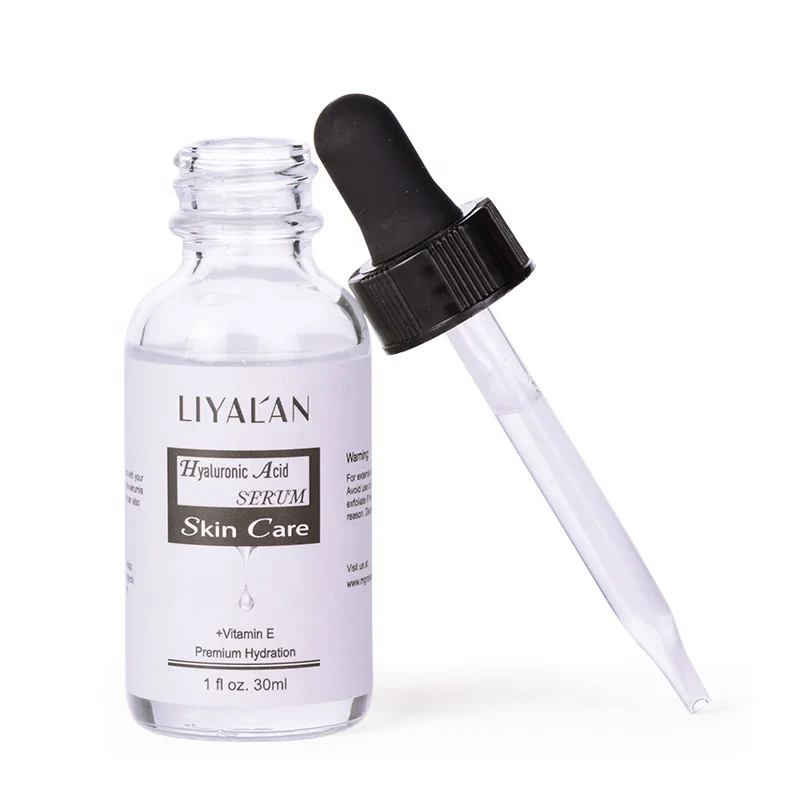 

Private label organic skin care serum hydrating anti aging whitening hyaluronic acid face serum