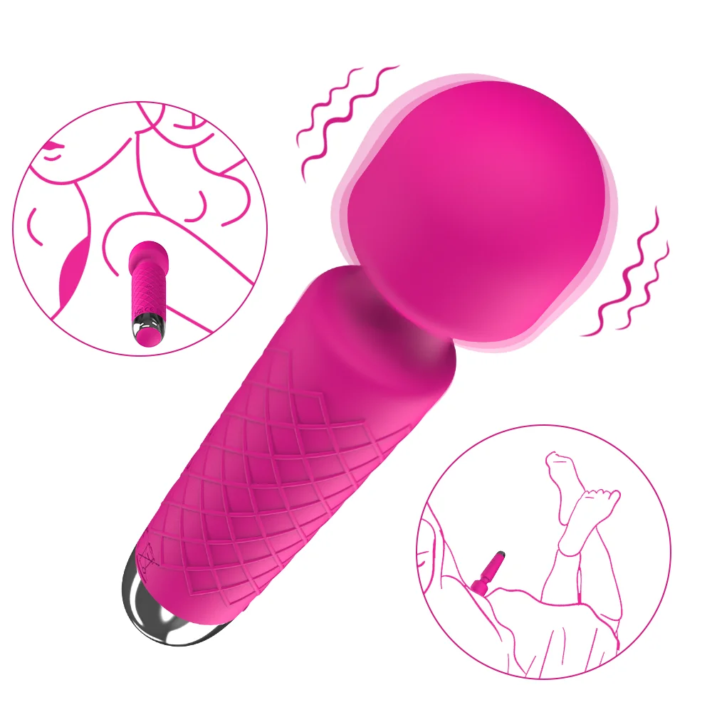 

NEW Clitoral Vibrator Wand Vibrator Magic Wand Massager Japanese HOT Massage Sex Vibrator Toy for Girl