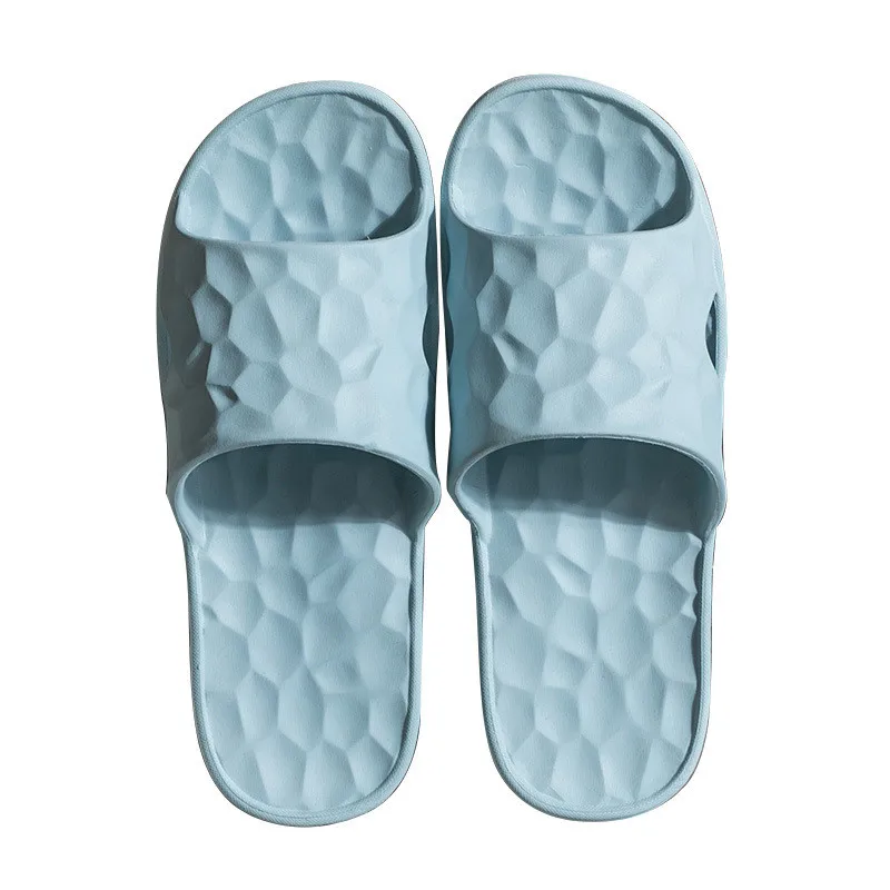 

Women Men Bath EVA Sandals Slippers Soft Bottom Thickening Home Household Couple Bathroom Slippers, As the picture display