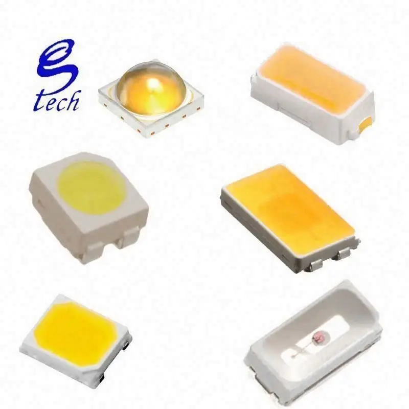 LED ASMM-CS03-HN402 SUPER RED ALGAAS SMD PLCC2