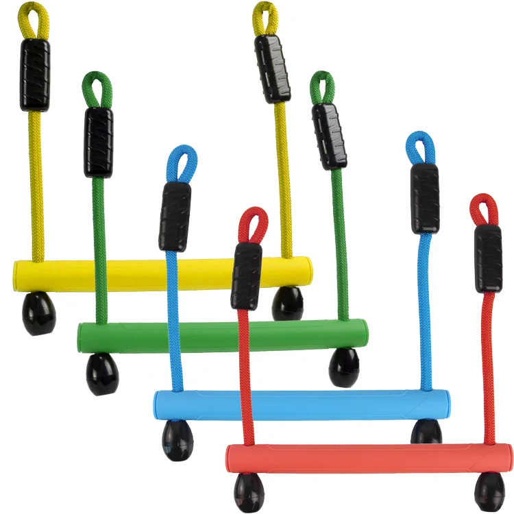 

Manufacturers specialize in custom selling ninja trapeze plastic wooden monkey bar, Red,green,blue or customized