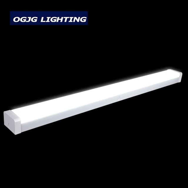 OGJG Commercial Lighting Fixtures Motion Sensor Emergency Battery Dimmable Industrial LED Linear Light
