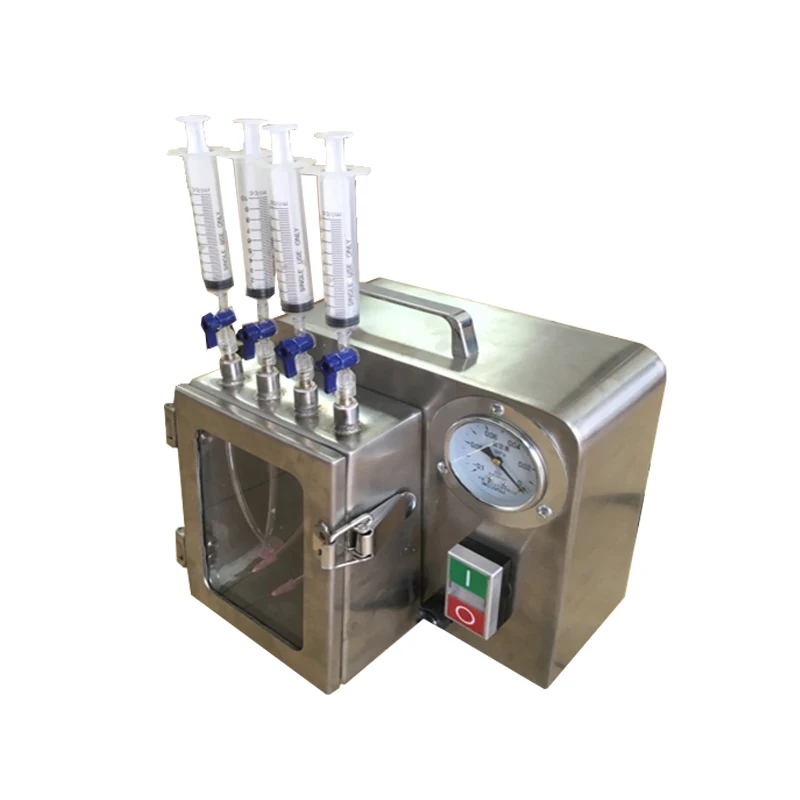 (csfm01) Mini Steel 304 Vacuum Inkjet Refill Filling Machine For All