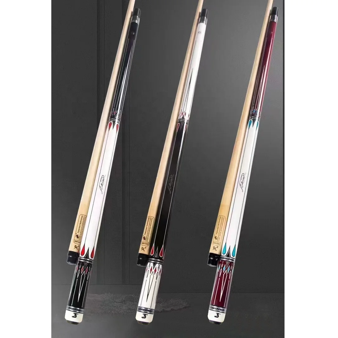 High End Premium Quality Billiard Cue  1/2-PC  Maple Wood Uni Loc Joint Sticks 58inch Length with Cue Joint Protector  for Sale