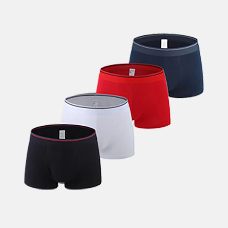 

Drop shipping wholesale stock plus size breathable cotton boys underwear briefs set