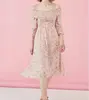 New arrivals fashion women wear chiffon off shoulder night beauty long dresses