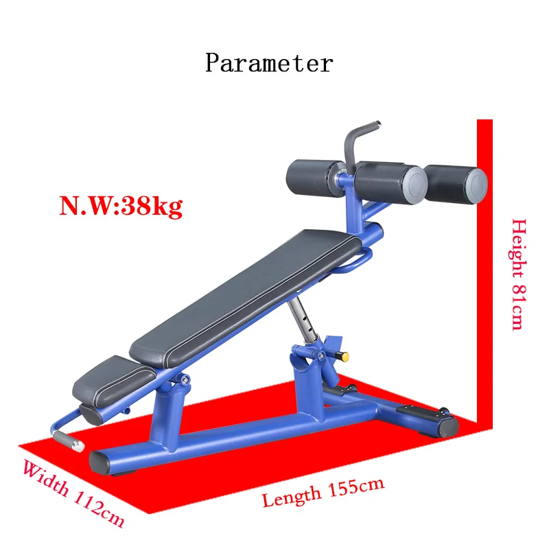 
high quality commercial fitness equipment adjustable abdominal bench 