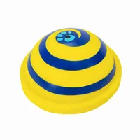 

Dog Toy Sounder Sounding Disc Woof Glider Soft & Safe Indoor Pet Dogs Play Toy Pets Unique Interacts Entertainment