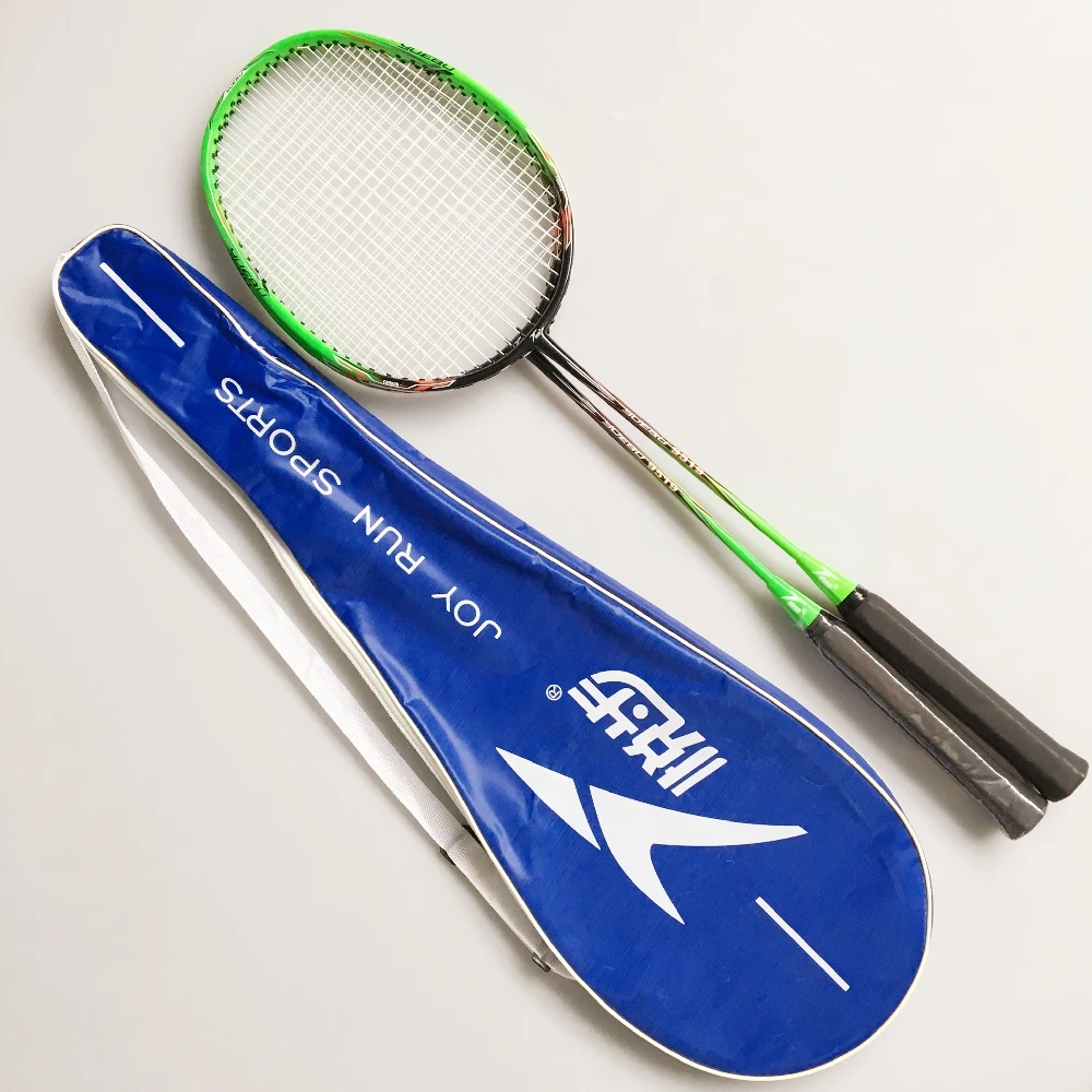 

High Quality OEM Wholesales Badminton Racket Cheap Steel Original Top Badminton Racquets, Green