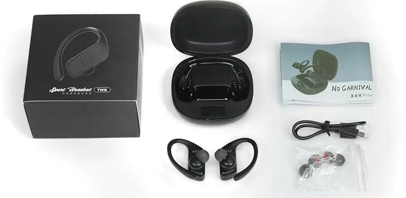 2021 New T11 bluetooth headphone wireless handsfree for mobile tws earbuds IPX 5 Waterproof Gaming headphone vs airpods max bt21 - ANKUX.COM