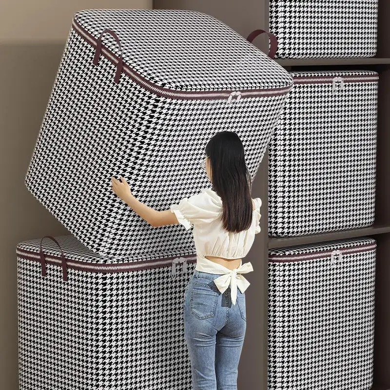 

Fabric storage bag bedroom quilt clothes storage box