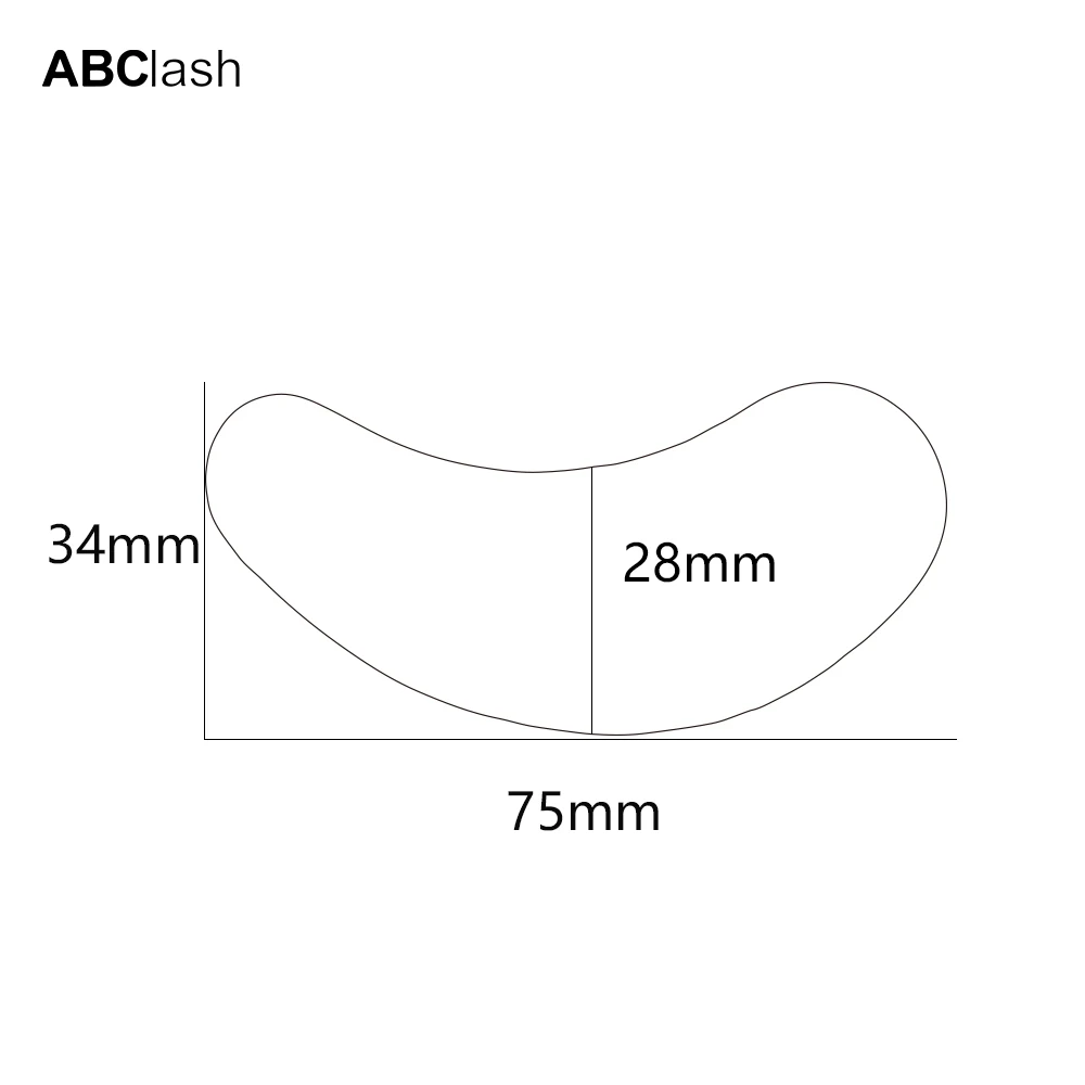 
Custom Logo Eyelash Eye Patch Under Gel Pads For Lash Extensions 
