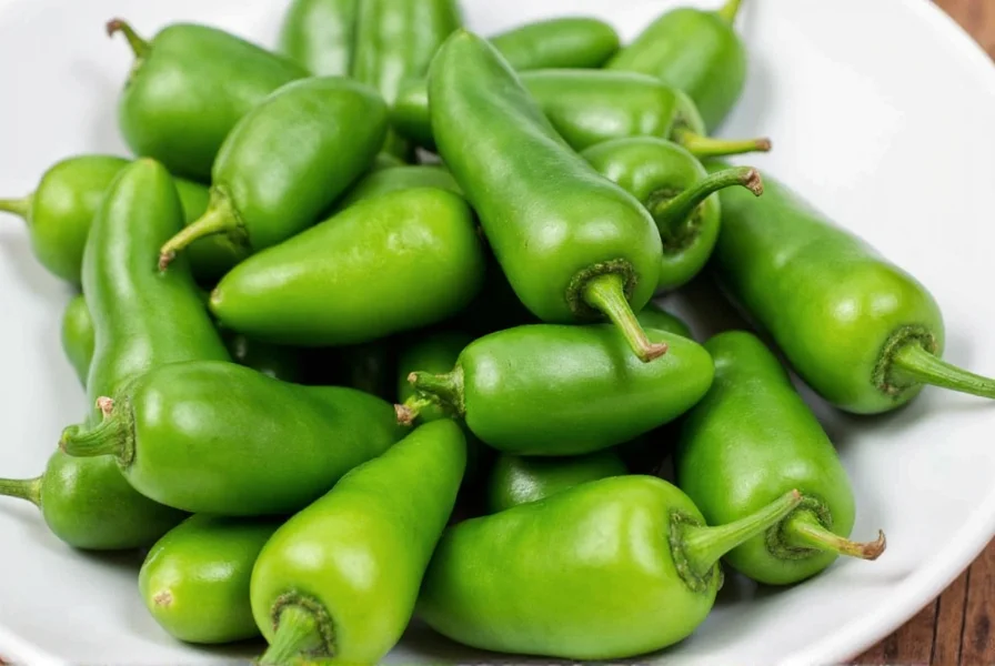 Serrano Pepper Closeup