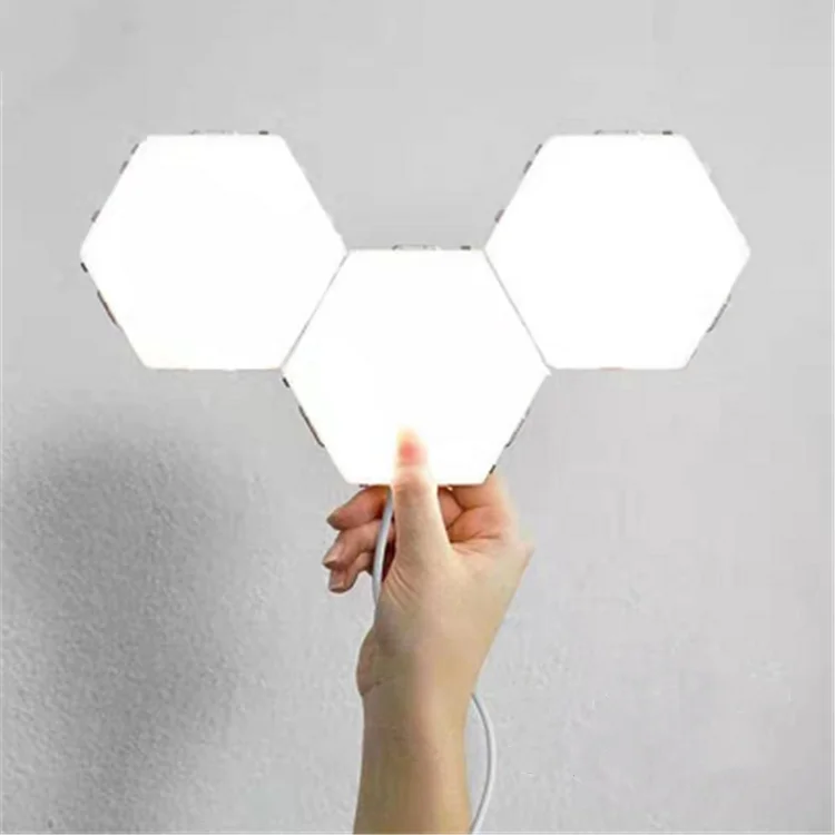 2019 hot sale LED indoor white wall lamp 12W decorative honeycomb shape wall light for children room