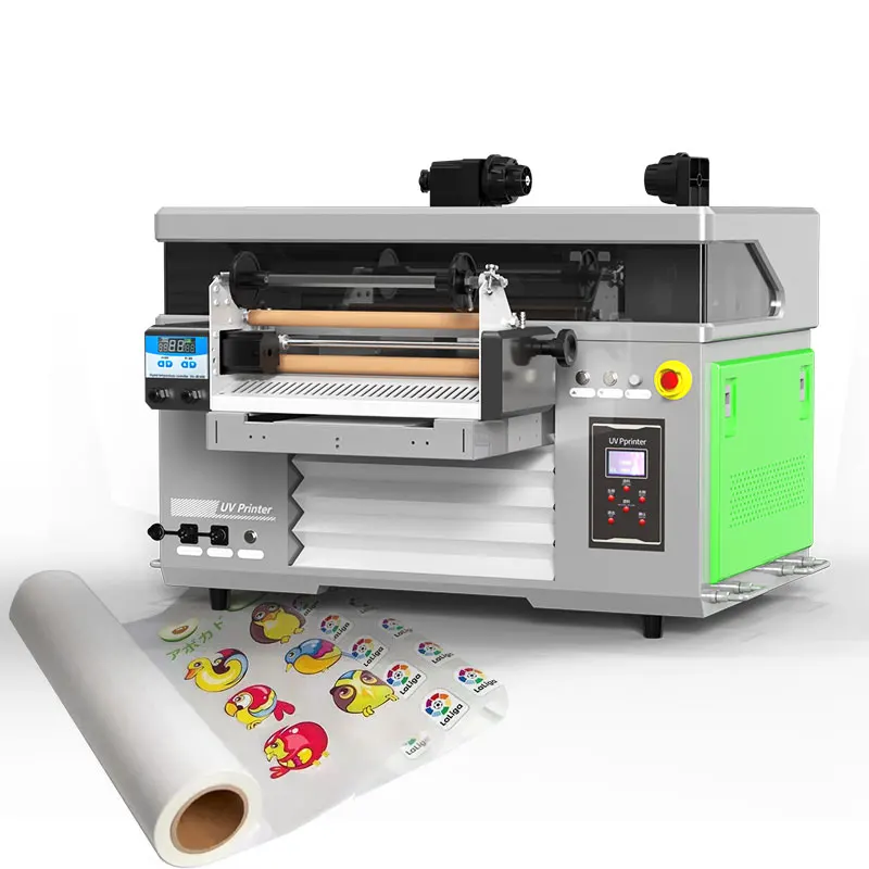 

Latest UV DTF Printer Roll To Roll Crystal Sticker DTF Printer Printing Machine 2 In 1 A/B Film DTF UV Printer
