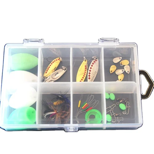 

LUTAC Box Accessoires Fishing Combo Set Artificial Bait Wholesale tas wanita Trolling Sac a Main fishing tool, Vavious colors