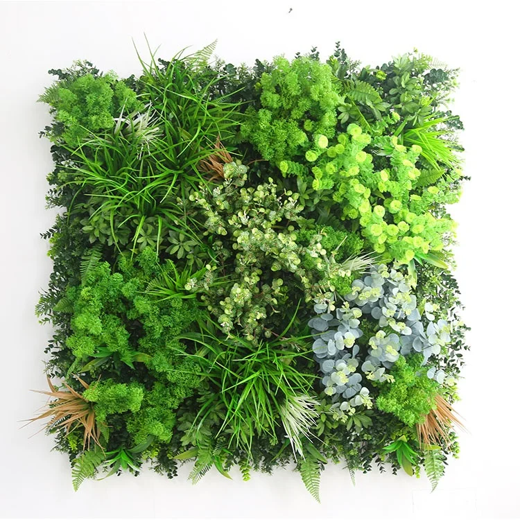 

Various Types Wholesale Artificial Indoor Moss Panels Home Art Decoration Green Wall Grass