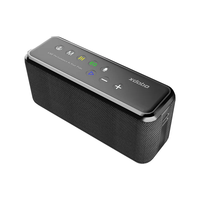 

XDOBO X8 Max 100W Portable Wireless Fabric Speaker TWS Subwoofer Built-in 20000mAh Battery with Four-core Power Bank Function