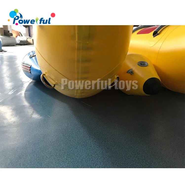 10 seats towable inflatable banana floating boat  for water sports