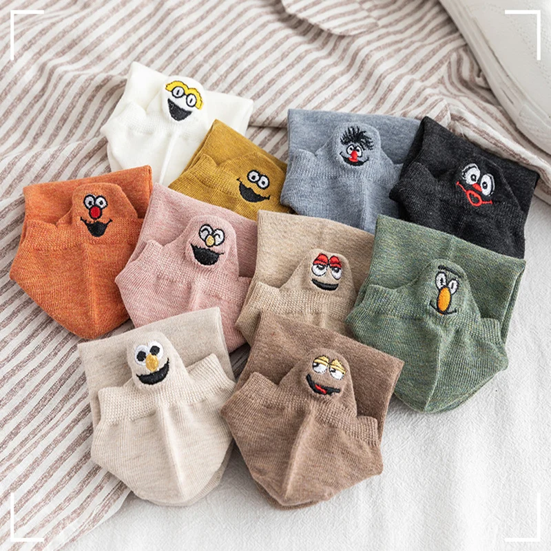 

Wholesale Spring Summer Sport Custom Knitted Women Cute Socks Stocking
