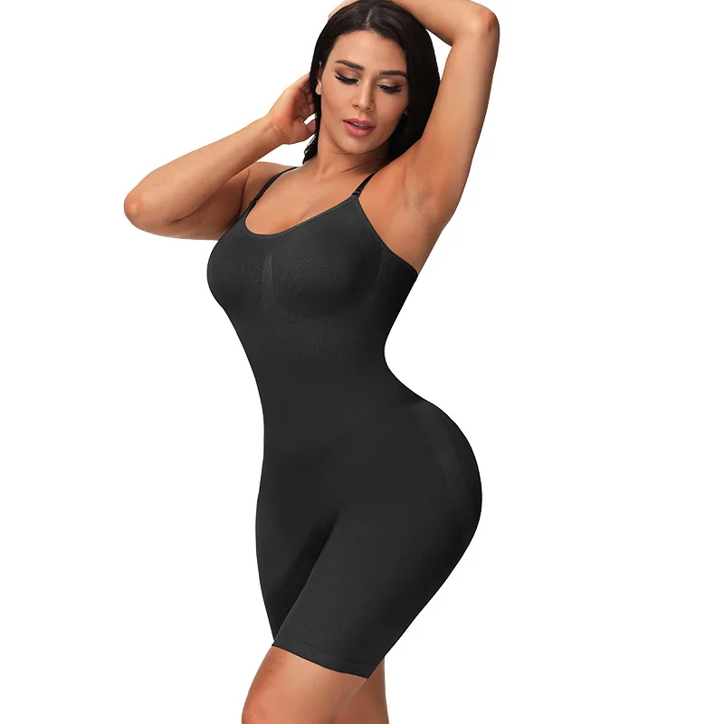 

Euro American Pop Sexy Girl Clothing High Elastic Underwear Body Sculpting Hip Lift Body Slimming Tummy Control Bodysuit, Picture shows