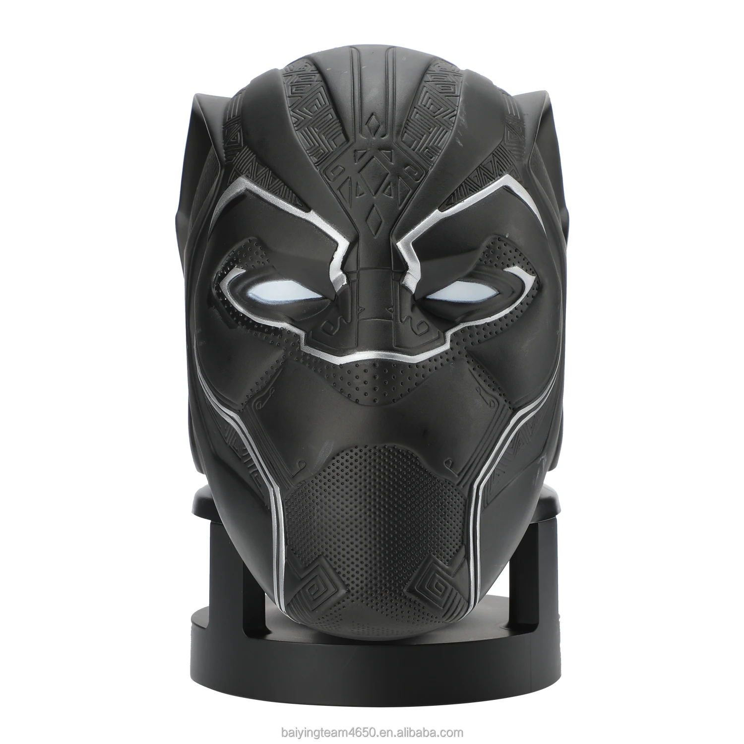 

2021 New creative Gift Wireless black panther Helmet BTs Speaker For Sale