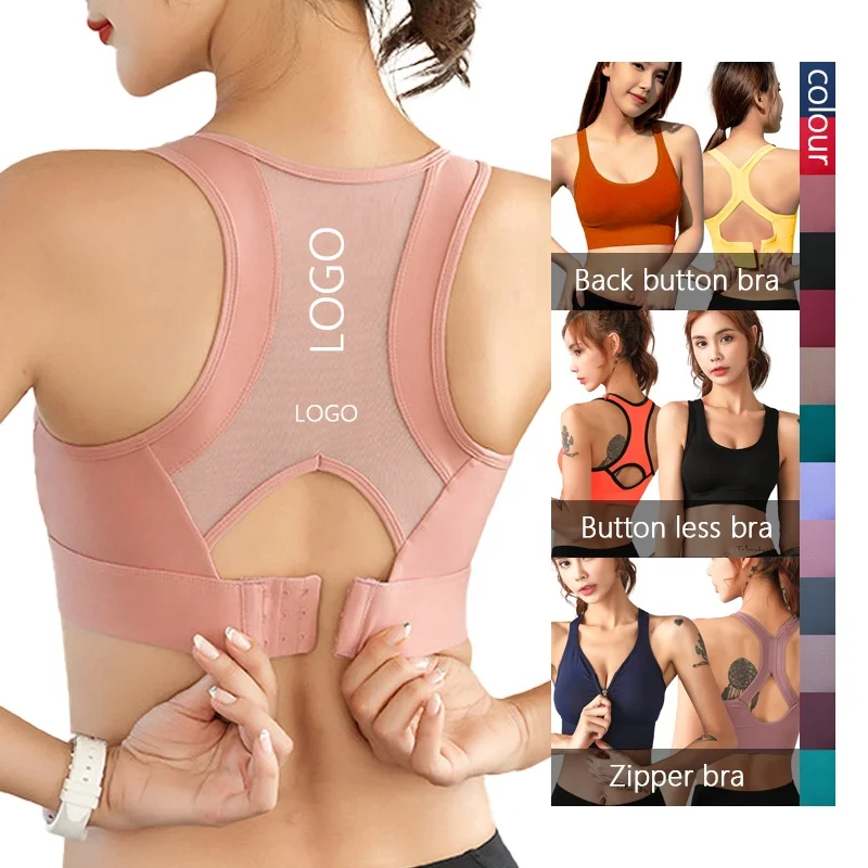 

Sports Bra wholesale Top for Fitness Women Breathable Seamless Yoga Bra Padded Running Tops Workout sports bra, Black ash purple pink