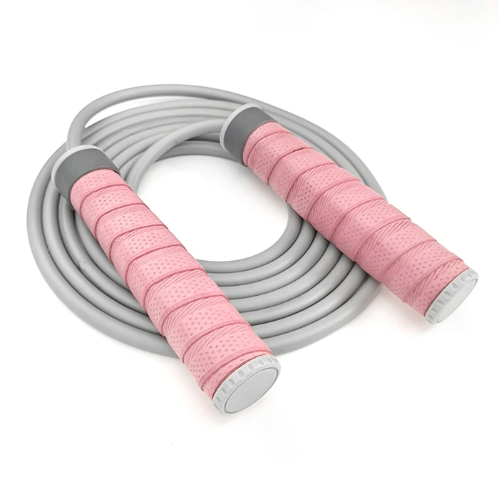 

Hot sale heavy weighted jump ropes PVC customized professional fitness adjust jump rope