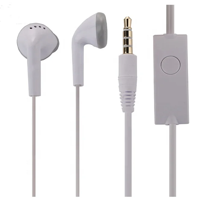 

Made in Indonesia Hearing Aids S5830 in-ear Earphones Headphone EHS61 Wired Control Headset Earbud for Samsung S6 S5 S10 S9 S8, White