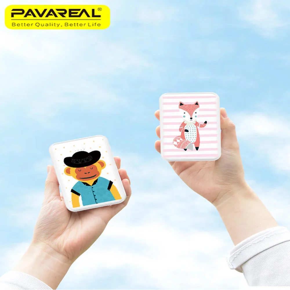 

New Power Bank 10000mAh Portable Charger External Battery colorful cover PD Two-way Fast Charging PoverBank for iPhone Xiaomi mi