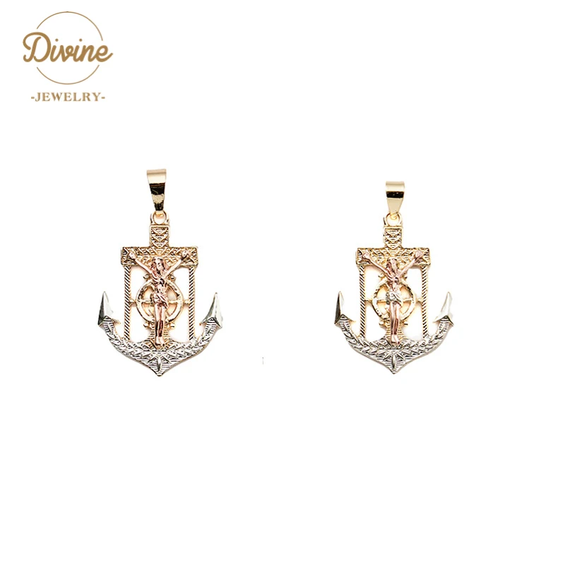 

Best sale hip hop Popular jewelry young favorite Religious anchor pendant