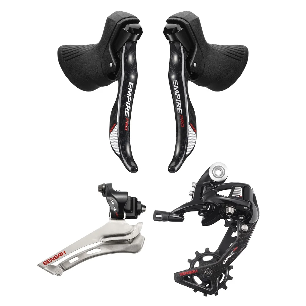 

SENSAH EMPIRE PRO carbon fiber 2x12 Speed Road Bike Shifter Brake Lever Shimano Shifter Bicycle Groupset