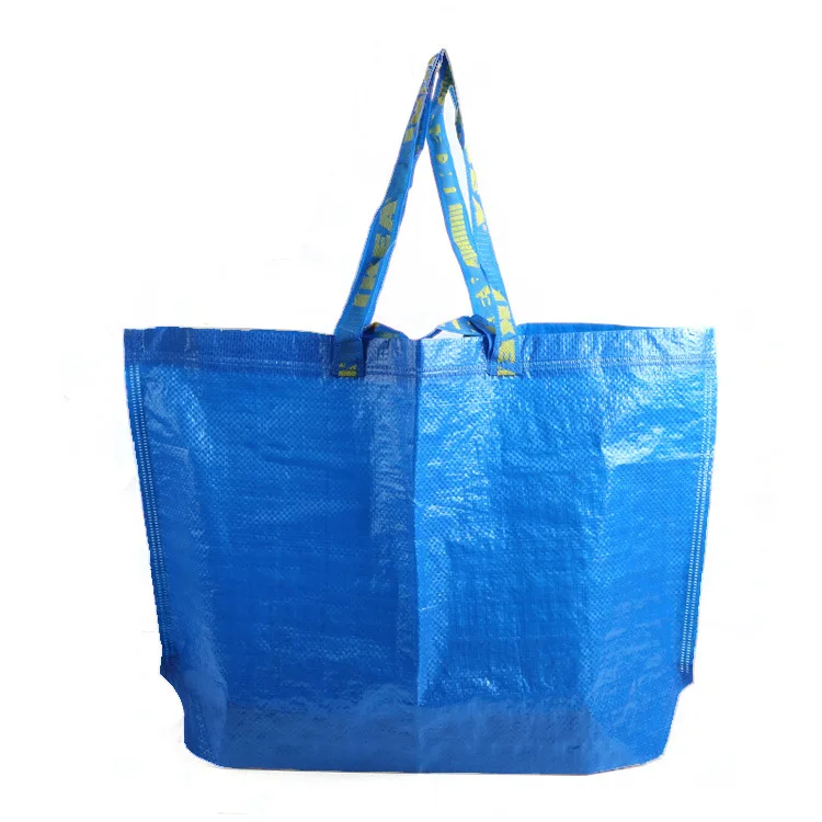 

High Quality Custom Logo PP Woven Bag Waterproof Cheap Shopping Bag Tote Bags, Customized color