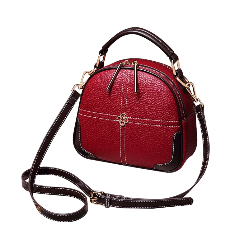 

Fashion PU leather Women Crossbody Bag Women Round Single Shoulder Handbag Good Quality Luxury Ladies Sling Bag YG21-2024