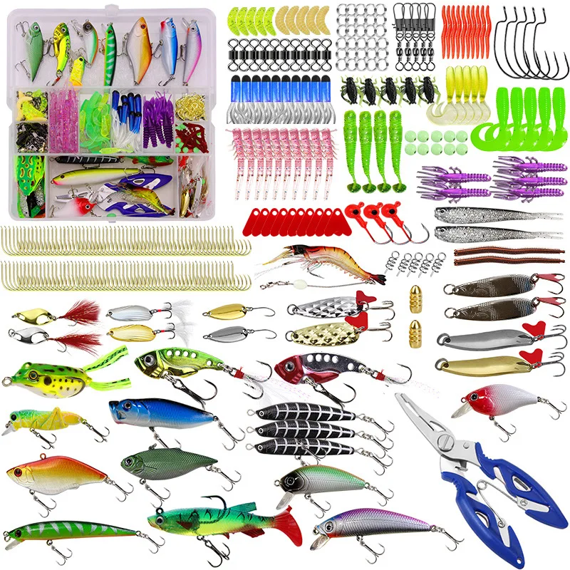 

Top Right Ac409 Fishing Lures Hard Baits Wobbler Crankbaits Kits Mixed Colors Treble Hooks Fishing Tackle Hard Bait